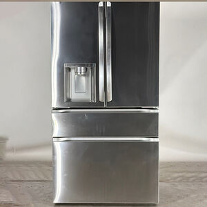 LG 36 in. 28.6 cu. ft. Smart 4-Door French Door Refrigerator with Ice & Water Dispenser - PrintProof Stainless Steel (Open Box Good Condition), , hires