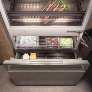 Gaggenau Vario 400 Series 30 in. Built-In 16.0 cu. ft. Smart Counter Depth Bottom Freezer Refrigerator - Custom Panel Ready, , hires