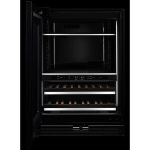 JennAir 24 in. 5.0 cu. ft. Built-In Beverage Center with Fixed Shelves & Digital Control Right Hinged - Custom Panel Ready, , hires