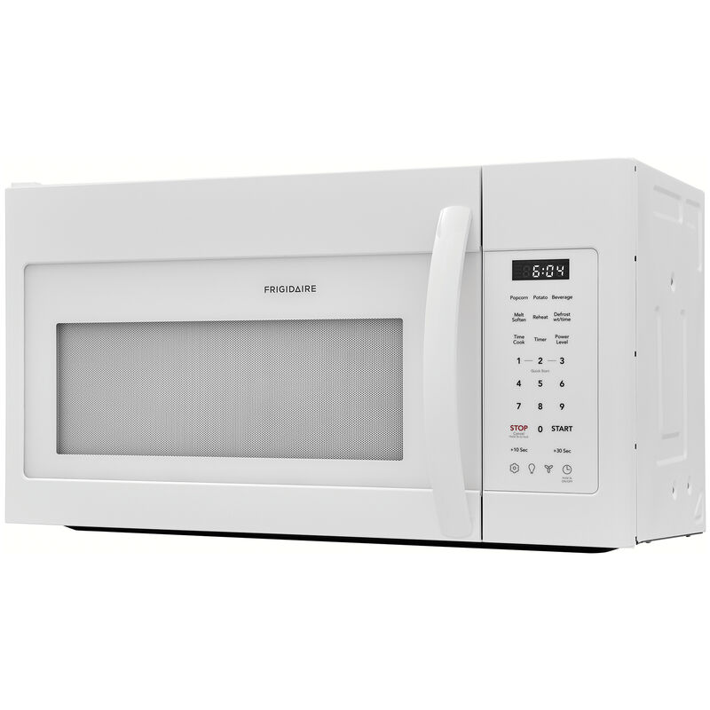 Frigidaire 30 in. 1.8 cu. ft. Over-the-Range Microwave with 10 Power Levels & 300 CFM - White, White, hires