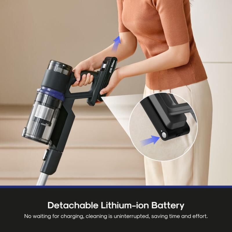 Eureka ReactiSense Cordless Pet 2-in-1 Handheld/Stick Vacuum with HEPA Filter & 2 Additional Tools, , hires