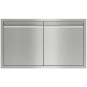 Wolf 36" Stainless Steel Outdoor Double Doors, , hires
