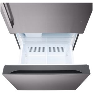 LG 33 in. 25.5 cu. ft. Smart Bottom Freezer Refrigerator with Ice Maker - Black Stainless Steel, , hires