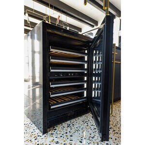JennAir 24 in. Undercounter Wine Cooler with Wood Racks, Dual Temperature Zones & 45 Bottle Capacity - Custom Panel Ready, , hires