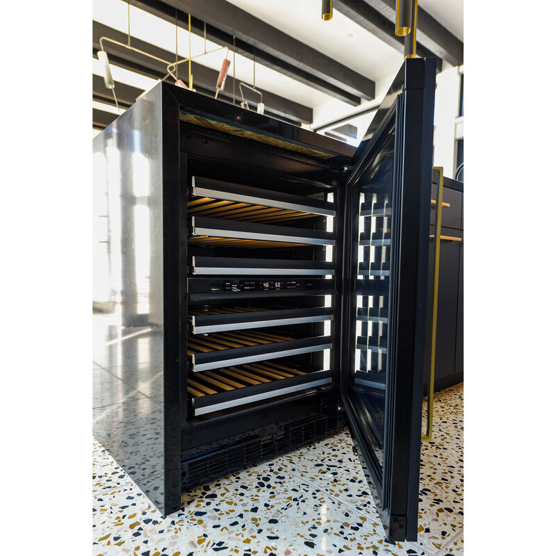JennAir 24 in. Undercounter Wine Cooler with Wood Racks, Dual Temperature Zones & 45 Bottle Capacity - Custom Panel Ready, , hires