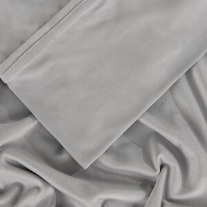 BEDGEAR Dri-Tec Split King / Cal King Size Sheet Set (Ideal for Adj. Bases) - Light Grey, , hires