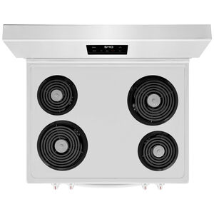 Frigidaire 30 in. 5.3 cu. ft. Electric Range with Coil Burners - White, White, hires