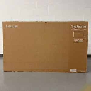 Samsung - 55" Class The Frame (LS03D) Series QLED 4K UHD Smart Tizen TV (Open Box Good Condition), , hires
