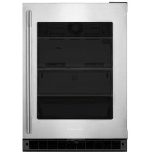 KitchenAid 24 in. 5.2 cu. ft. Undercounter Refrigerator - Stainless Steel, , hires