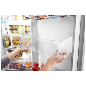 Whirlpool 36 in. 24.5 cu. ft. Side-by-Side Refrigerator with Water Dispenser - White, White, hires