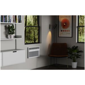 GE 12,000 BTU 230V Heat/Cool Smart Through-the-Wall Air Conditioner with Inverter, 3 Fan Speeds, Sleep Mode & Remote Control - White, , hires