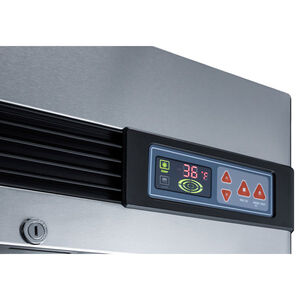 Summit 28 in. 23.0 cu. ft. Freezerless Refrigerator with Glass Door - Stainless Steel, , hires