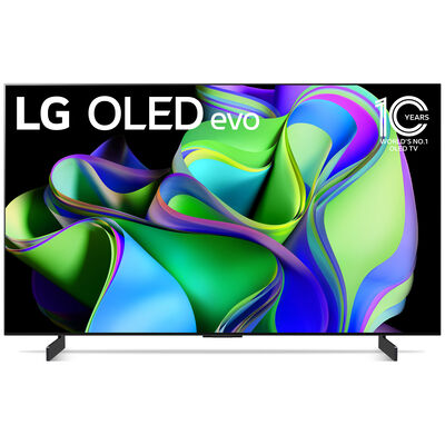LG - 42" Class C3 Series OLED evo 4K UHD Smart WebOS TV | OLED42C3