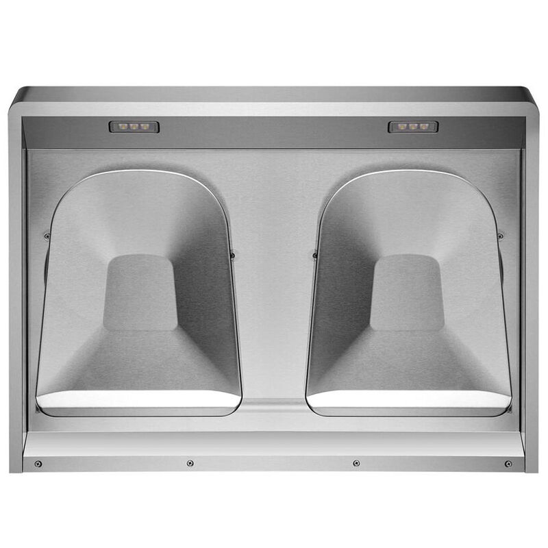 Fotile Pixie Air 36 in. Convertible Standard Style Range Hood with 850 CFM, 4 Fan Speeds & 2 LED Lights - Stainless Steel, , hires