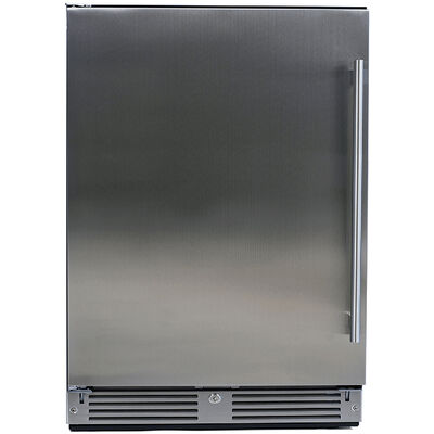 XO 24 in. 5.7 cu. ft. Outdoor Undercounter Refrigerator with Left Hinge Door - Stainless Steel | XOU24ORSL