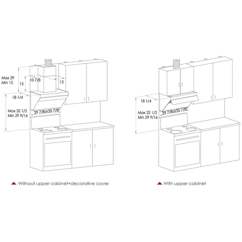 Fotile Prestige 36 in. Ducted Standard Style Range Hood with 1000 CFM, 4 Fan Speeds & 2 LED Lights - Onyx Black, , hires