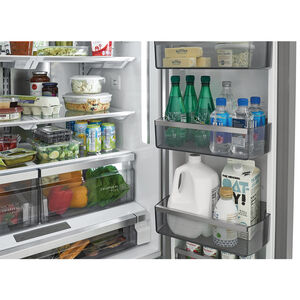 Frigidaire Professional 36 in. 22.6 cu. ft. Counter Depth French Door Refrigerator with Ice & Water Dispenser - Stainless Steel, , hires
