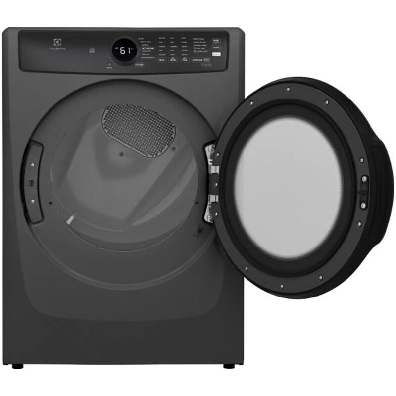 Electrolux 400 Series 27 in. 8.0 cu. ft. Stackable Gas Dryer with Sensor Dry, Sanitize & Steam Cycle - Titanium, , hires