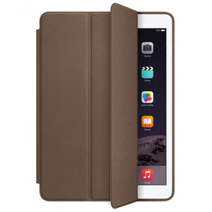 Apple iPad Air 2 Leather Smart Case - Olive Brown, , hires