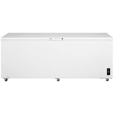 Frigidaire 83 in. 24.8 cu. ft. Chest Freezer with Digital Control - White | FFCL2542AW