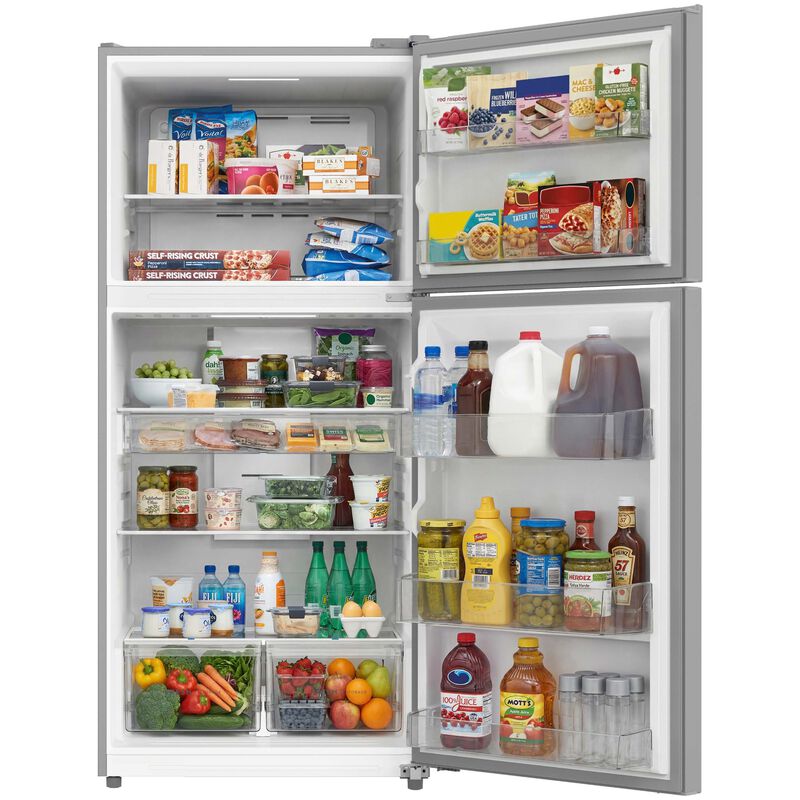 Frigidaire 30 in. 21.6 cu. ft. Garage-Ready Top Freezer Refrigerator - Fingerprint Resistant Stainless Steel Look, , hires