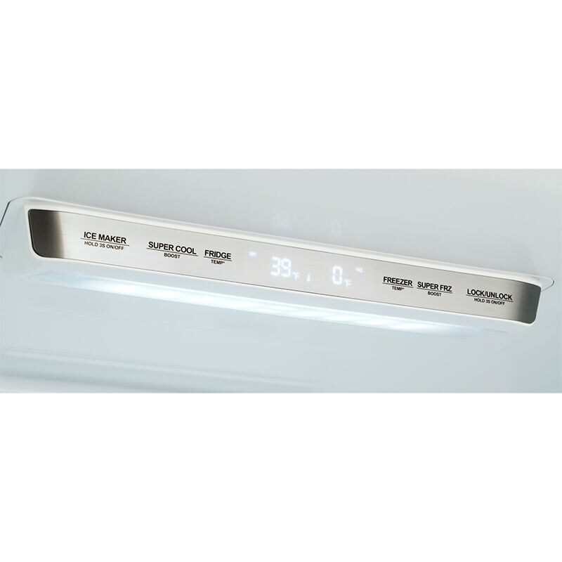 Bertazzoni 36 in. 22.5 cu. ft. Counter Depth 4-Door French Door Refrigerator with Ice Maker - Stainless Steel, , hires