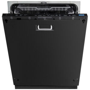 GE Profile 24 in. Top Control Flush-Mount Smart Dishwasher with 44 dBa Sound Level, 3rd-Rack & Dry Boost - Custom Panel Ready, , hires