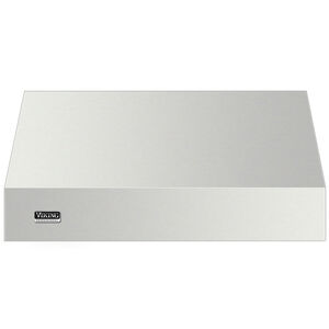 Viking 5 Series 30 in. Canopy Pro Style Range Hood with Ducted Venting & 2 LED Lights - Stainless Steel, , hires
