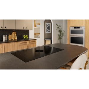 KitchenAid 36 in. 4-Burner Induction Cooktop with Bridge XL Even-Heat Zone, Downdraft, Simmer & Power Burner - Black, , hires