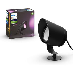Philips - Hue White and Color Ambiance Lily XL Outdoor Spot Light Extension Kit - Black, , hires