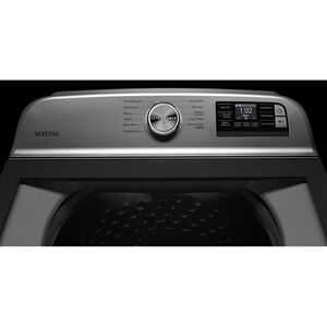 Maytag 27 in. 4.7 cu. ft. Smart Top Load Washer with Agitator & Extra Power Button - White, , hires