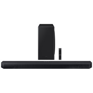 Samsung 3.1.2 Channel Sound Bar with Bluetooth & Wireless Subwoofer - Titan Black