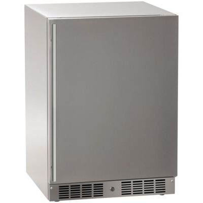 Marvel The Essential Collection 24 in. 5.1 cu. ft. Built-In Outdoor Undercounter Refrigerator - Stainless Steel | MRRE224SS31A