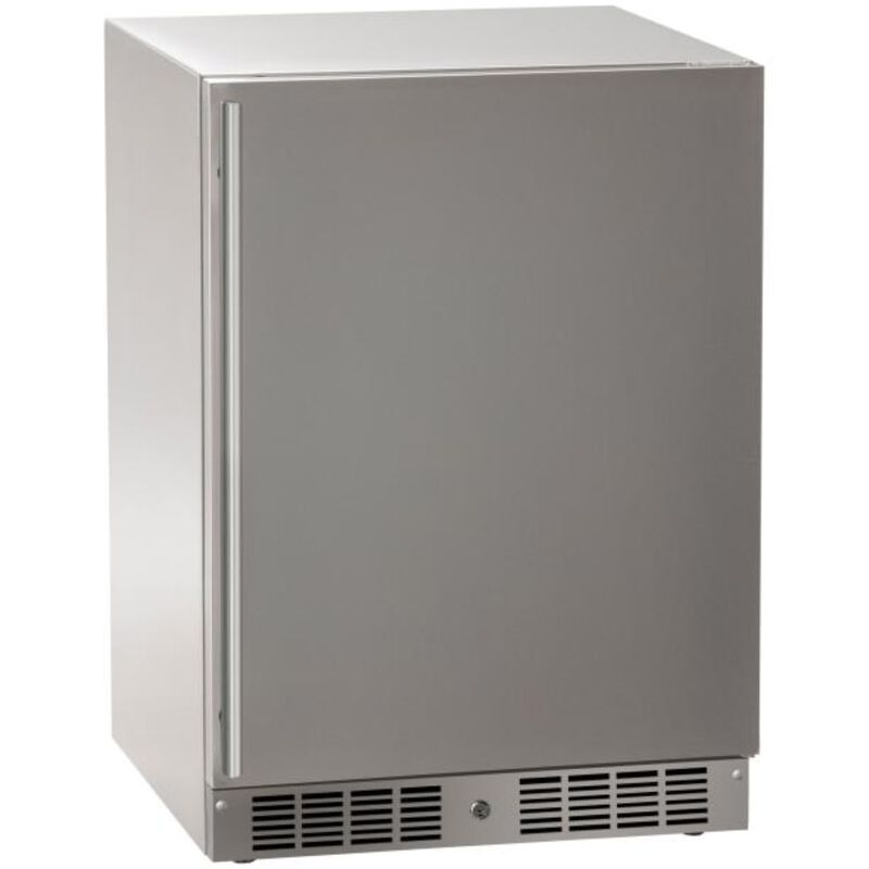 Marvel The Essential Collection 24 in. 5.1 cu. ft. Built-In Outdoor Undercounter Refrigerator - Stainless Steel, , hires