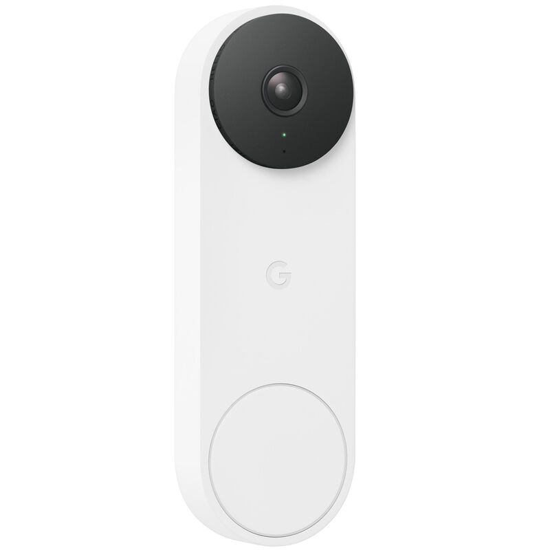 Google Nest Doorbell Wired (2nd Gen) - Snow, , hires
