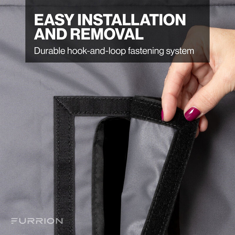 Furrion Aurora 65 in. Outdoor TV Cover - Gray, , hires