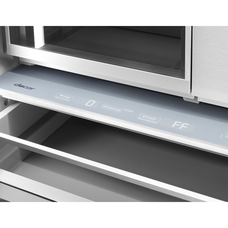 Dacor 36 in. 21.3 cu. ft. Built-In Smart Counter Depth French Door Refrigerator with Internal Water Dispenser - Custom Panel Ready, , hires