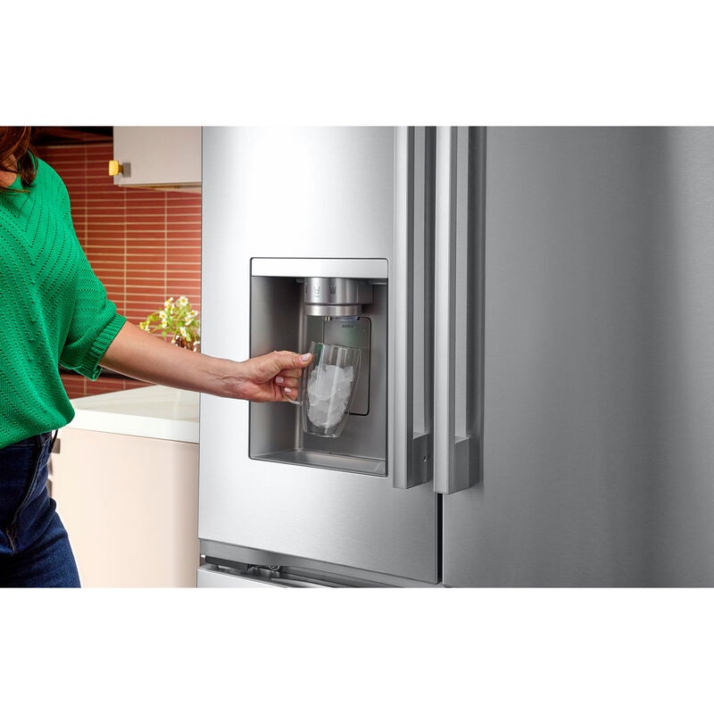 LG 36 in. 23.7 cu. ft. Smart Counter Depth French Door Refrigerator with Ice & Water Dispenser - PrintProof Stainless Steel, , hires