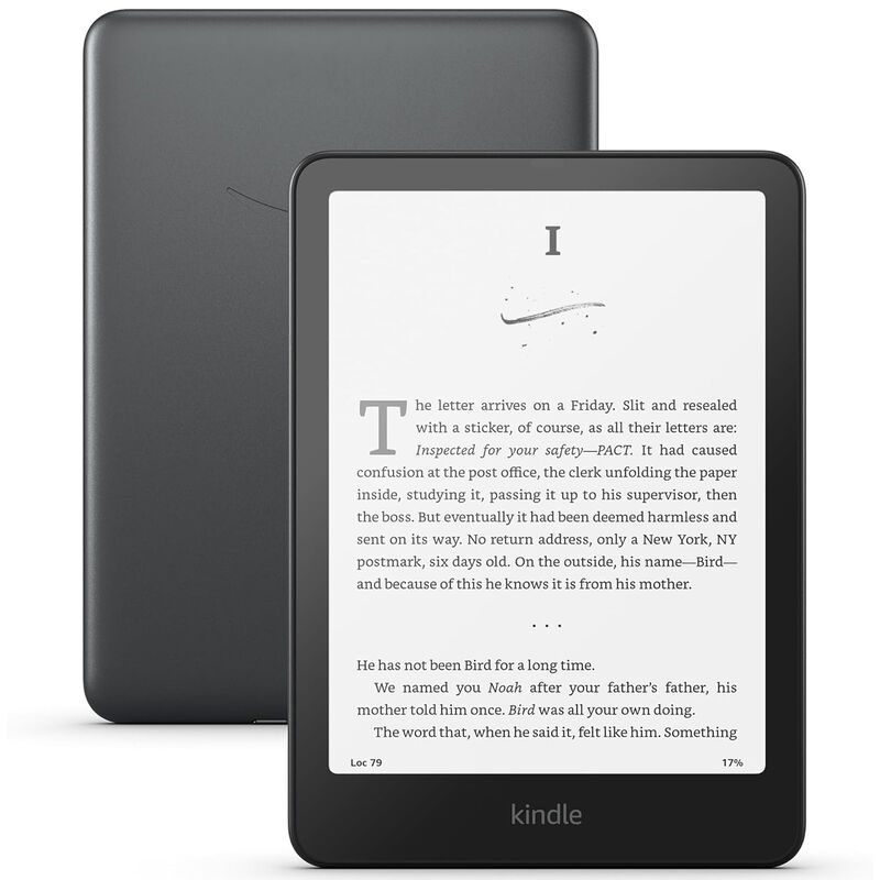 Amazon Kindle Paperwhite Signature Edition (32 GB) Our fastest Kindle with auto-adjusting front light, wireless charging, and weeks of battery life Metallic Black, Metallic Black, hires