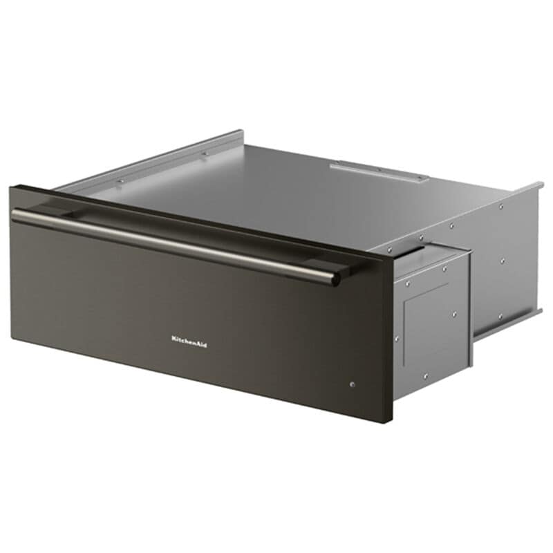 KitchenAid 30 in. 1.5 cu. ft. Warming Drawer with Humidity Control - Black Ore, , hires