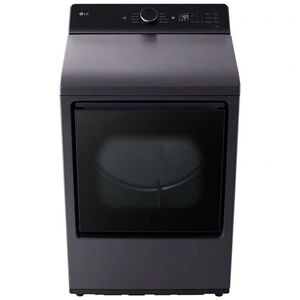 LG 27 in. 7.3 cu. ft. Smart Gas Dryer with EasyLoad Door & AI Sensor Dry - Matte Black, , hires