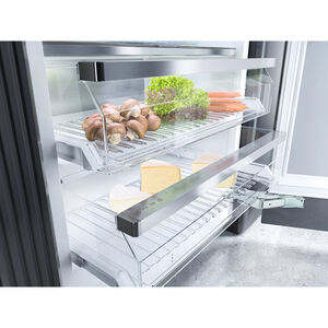 Miele 36 in. 19.4 cu. ft. Built-In Smart French Door Refrigerator - Stainless Steel, , hires