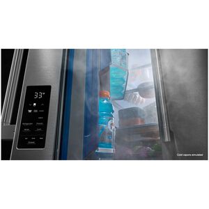 Maytag 36 in. 28.9 cu. ft. 4-Door French Door Refrigerator with Ice & Water Dispenser - Fingerprint Resistant Stainless Steel, , hires