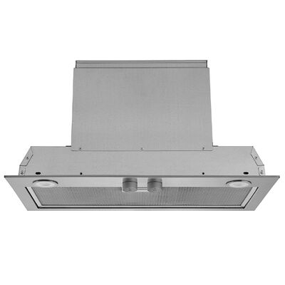Broan PM Series 21 in. Standard Style Range Hood with 3 Speed Settings, 450 CFM, Ductless Venting & 2 LED Lights - Stainless Steel | PM400SS