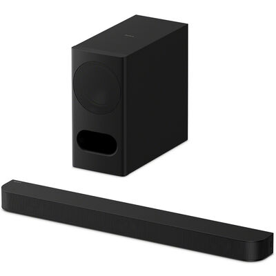 Sony 3.1 Channel Dolby Atmos Sound Bar with Bluetooth & Wireless Subwoofer - Black | HTB500