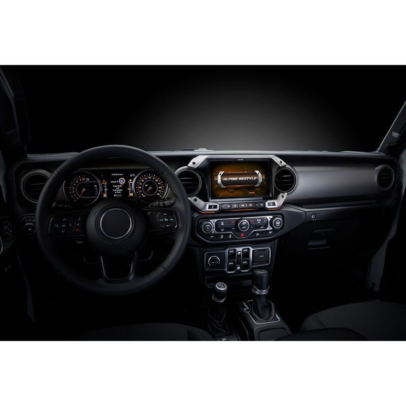 Alpine 9" Weather-Resistant Digital Media Receiver with Hi-Res Audio Playback for 2018-Up Jeep Wrangler JL and Gladiator, , hires