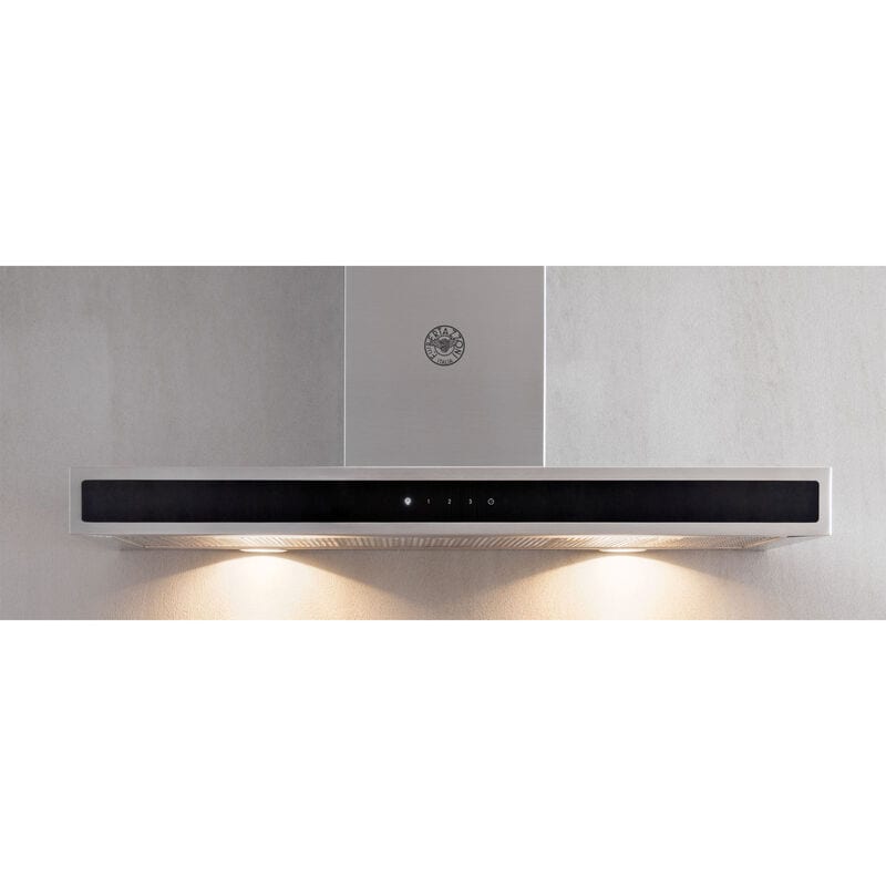 Bertazzoni Professional Series 30 in. Convertible Chimney Style Range Hood with 600 CFM, 3 Fan Speeds & 2 LED Lights - Stainless Steel, , hires