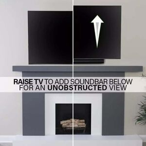 Sanus Systems Advanced Full-Motion 4D + Shift TV Wall Mount for TVs 42"-90" - Black, , hires