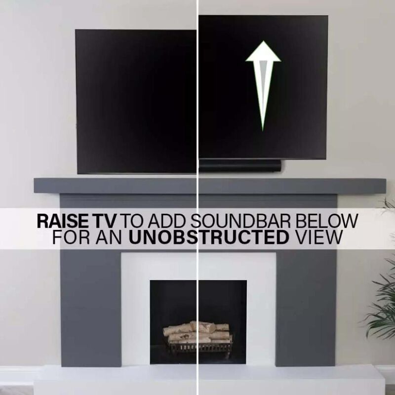 Sanus Systems Advanced Full-Motion 4D + Shift TV Wall Mount for TVs 42"-90" - Black, , hires