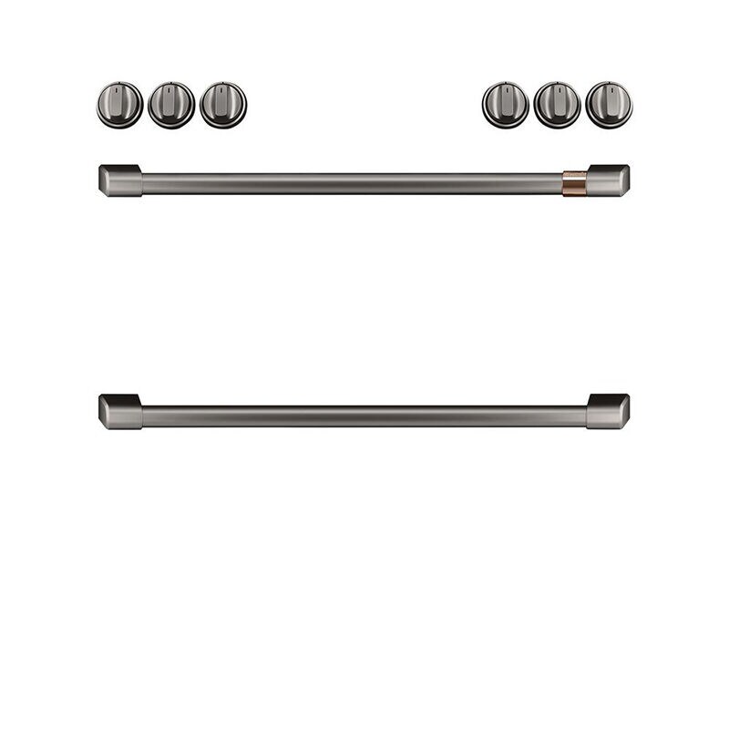Cafe Wall Oven Handle Kit - Black, , hires
